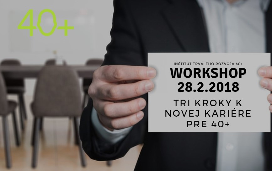 Workshop / Ako si nájsť prácu po 40tke