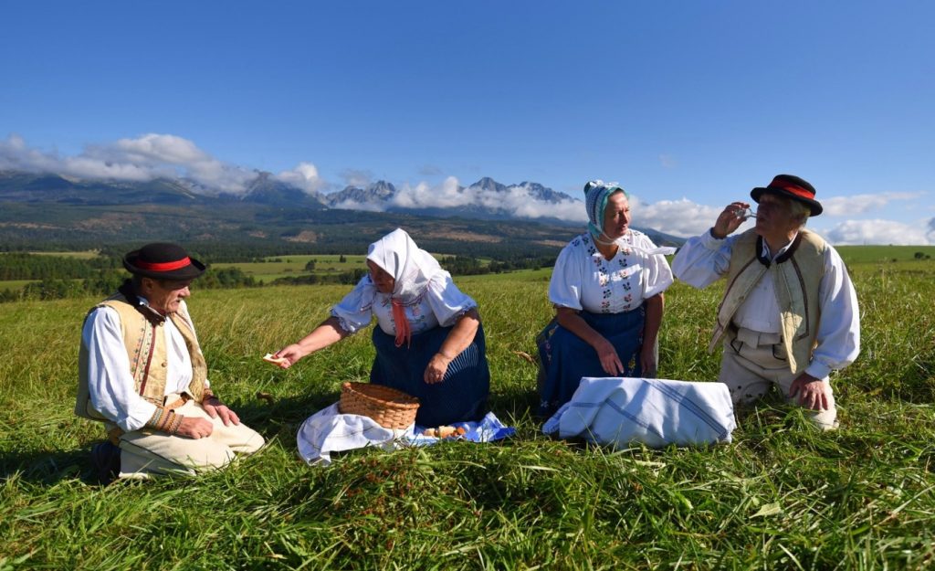 Pravý Slovenský folklór z regiónu Tatier