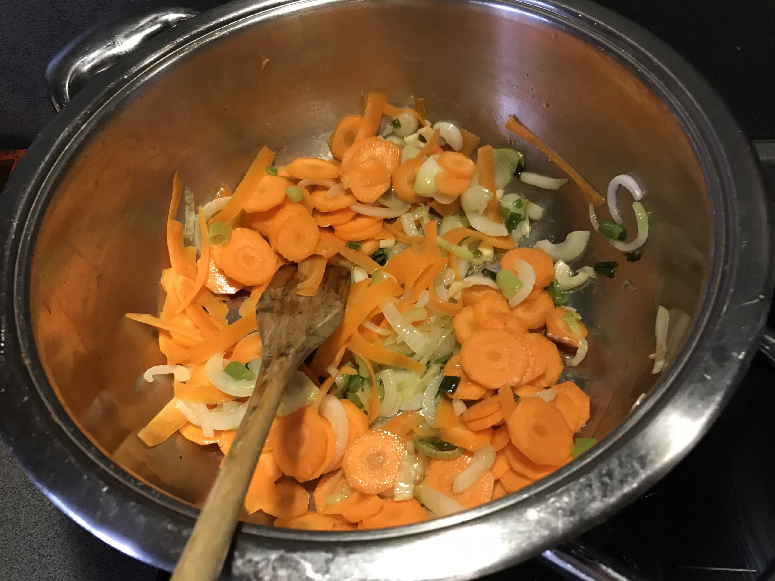Zdravá cícerová polievka na spôsob gulášu - príprava