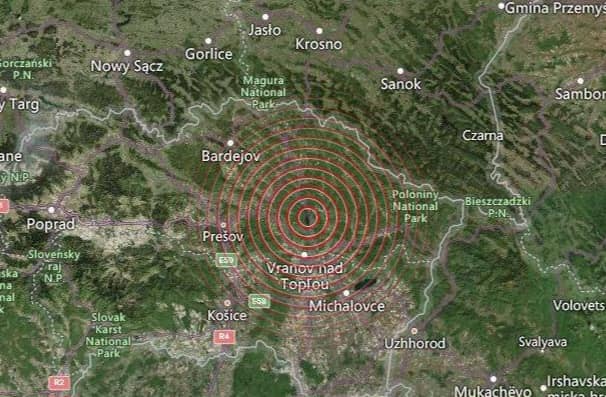 zemetrasenie Slovensko 2023